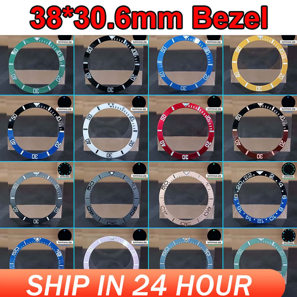 Watch Bezel Insert - Bisel de cerámica inclinado de 38