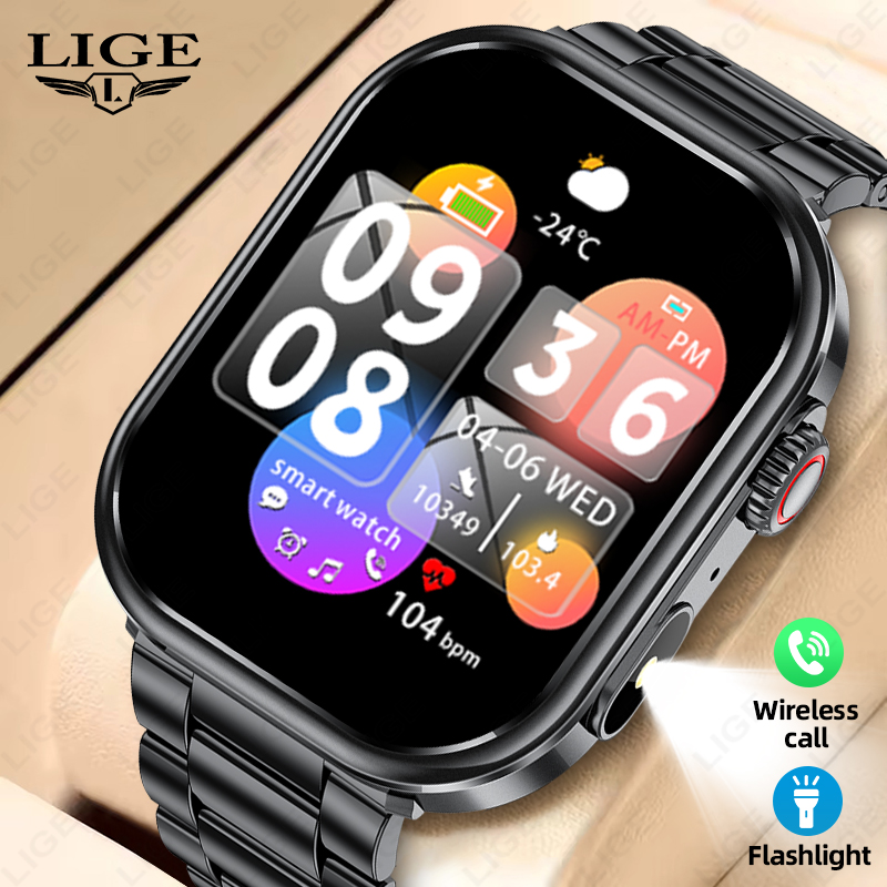 Smartwatch Health Watches - Reloj Inteligente LIGE para Hombre 2026,