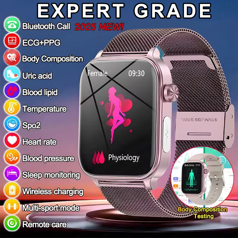 Smartwatch Health Watches - 2025 nuevo reloj inteligente con monitoreo
