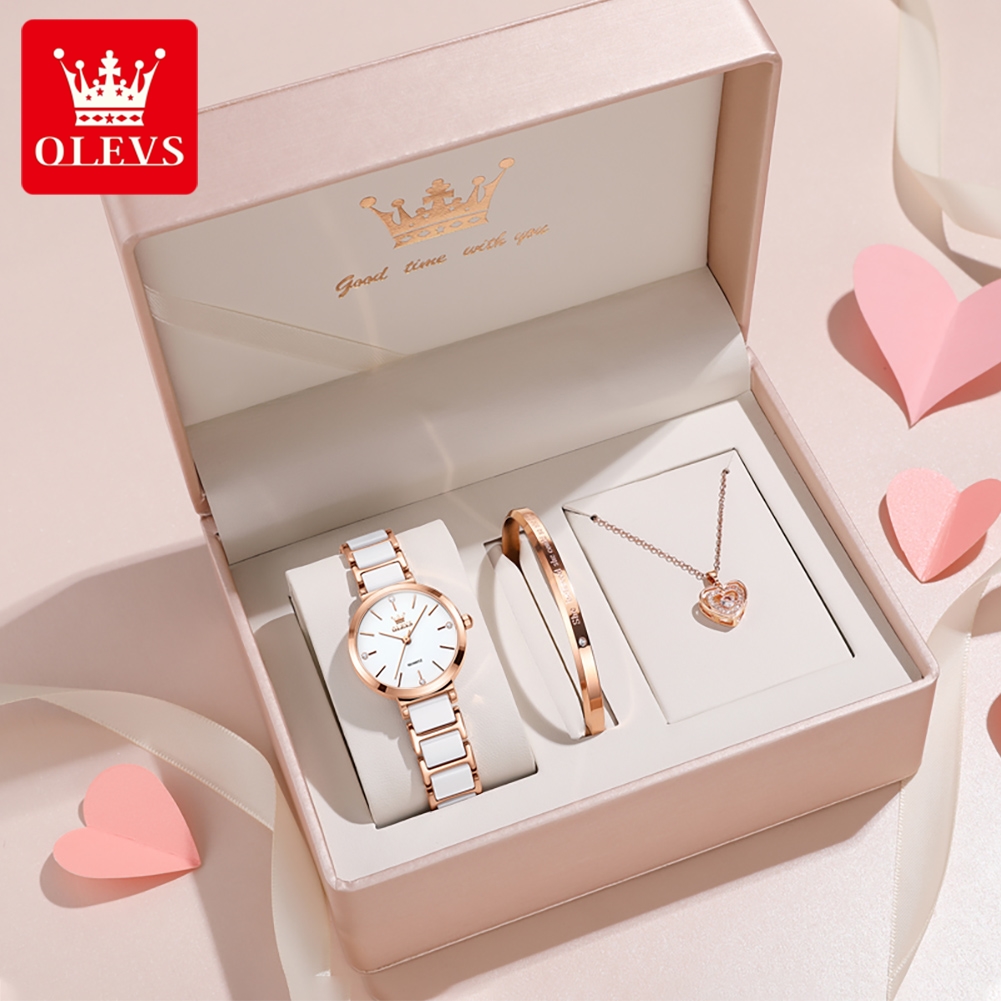 Watch Es - OLEVS Reloj de mujer 5877 Reloj