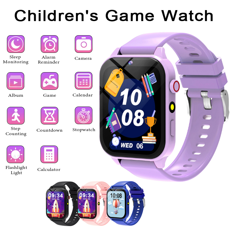 Smartwatch Watches For Kids - Reloj inteligente para juegos infantiles, pantalla