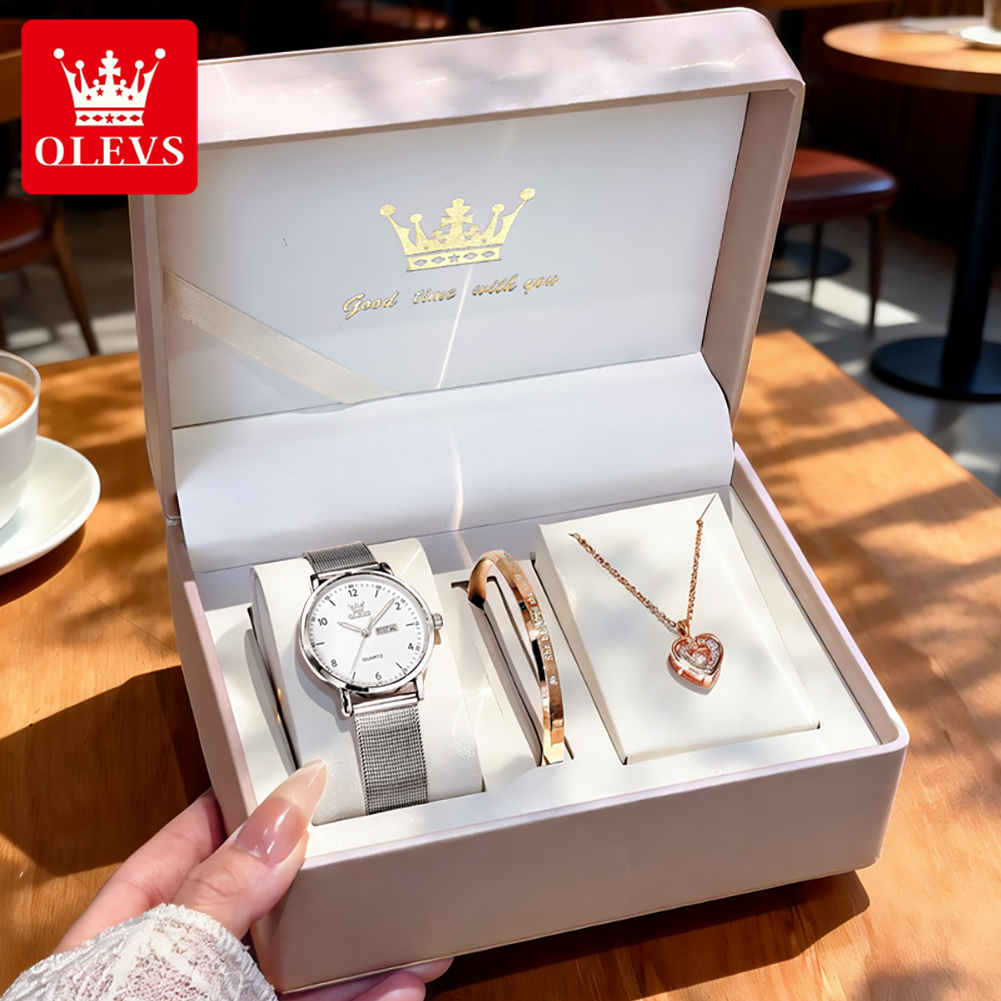 Watch Es - Relojes OLEVS 2996 para mujer, reloj