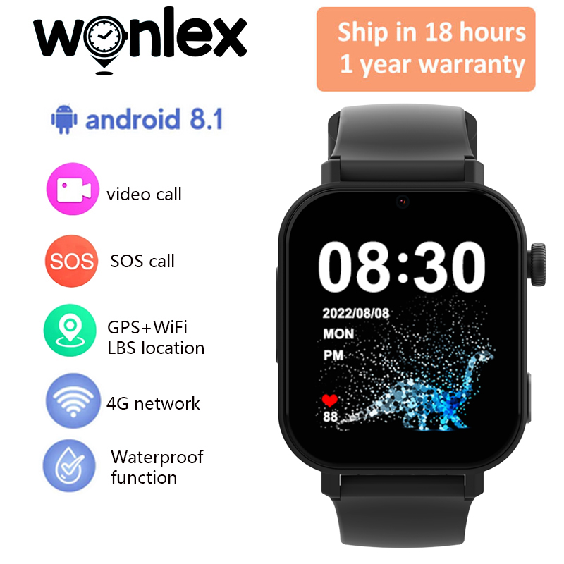 Smartwatch Watches For Kids - Reloj inteligente Wonlex KT36 4G para
