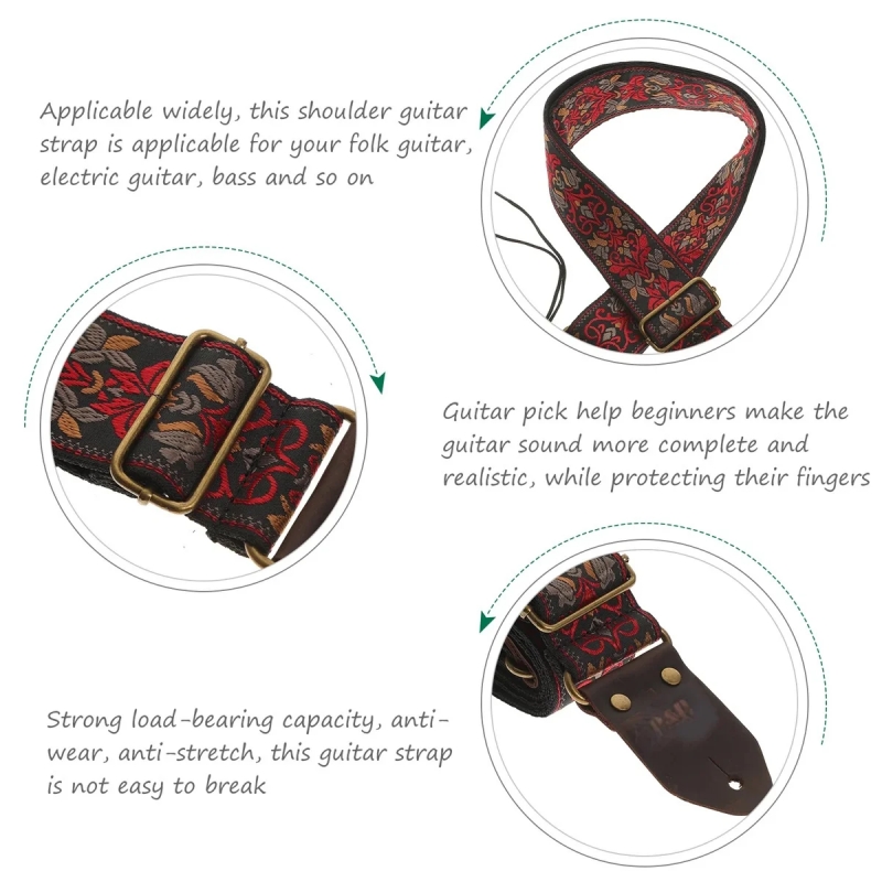 Correa de guitarra Miwayer Vin - Leather Watch Strap reseña y precio