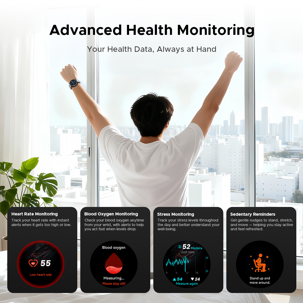 DOOGEE ANYWISE W1 PRO Smartwat - Smartwatch Health Watches reseña y precio