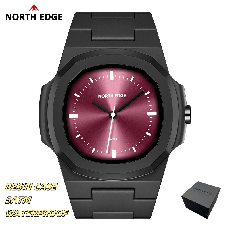 Reloj NORTH EDGE para hombre,  - Waterproof Diving Watch reseña y precio