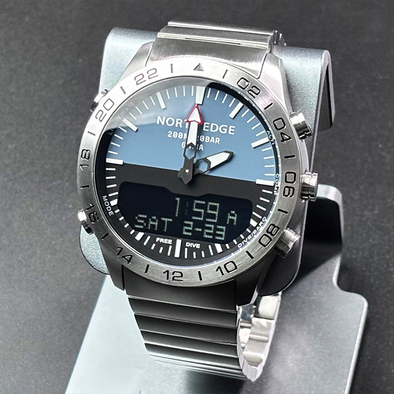 Reloj de buceo NORTH EDGE para - Smartwatch Army Watches For Men reseña y precio