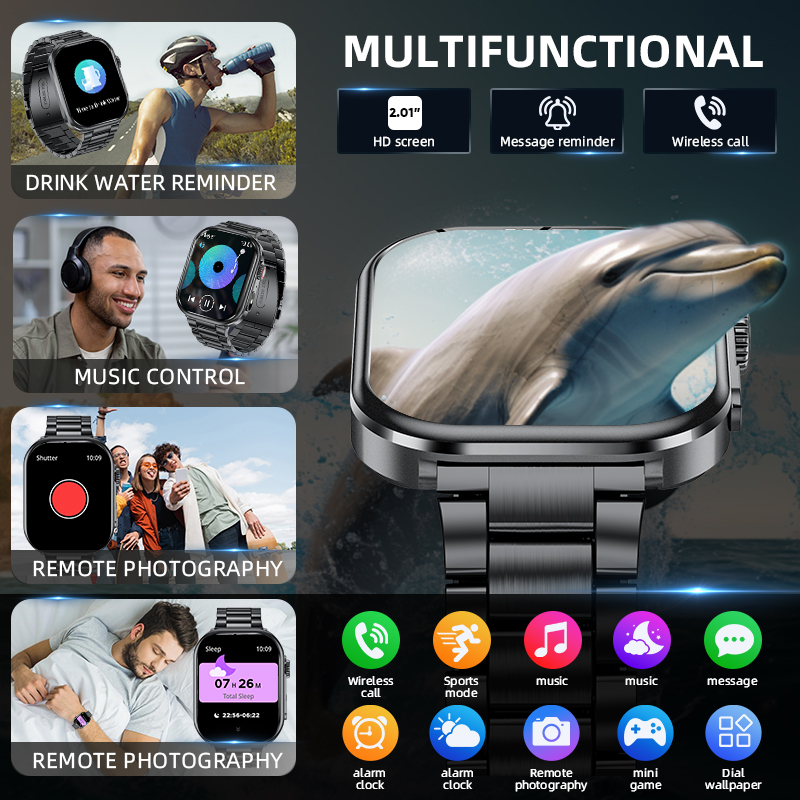 Reloj Inteligente LIGE para Ho - Smartwatch Health Watches reseña y precio