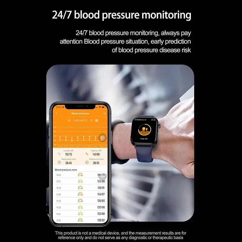 2025 nuevo reloj inteligente c - Smartwatch Health Watches reseña y precio