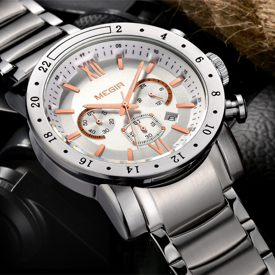 Relojes MEGIR informales de ac - Smartwatch Watches Digital reseña y precio