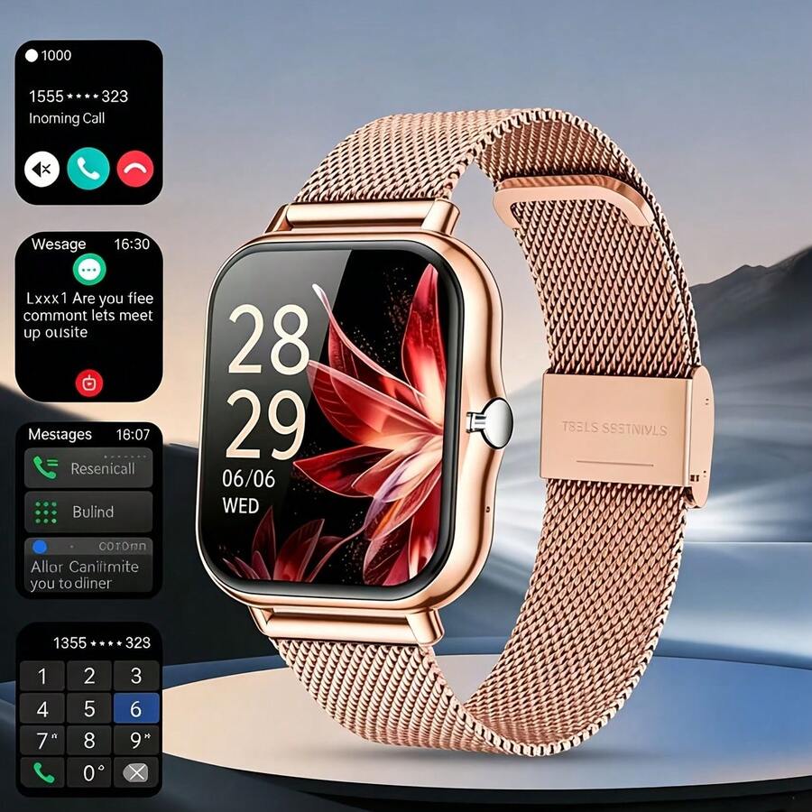 Reloj inteligente, llamadas in - Smartwatch Watches Digital reseña y precio