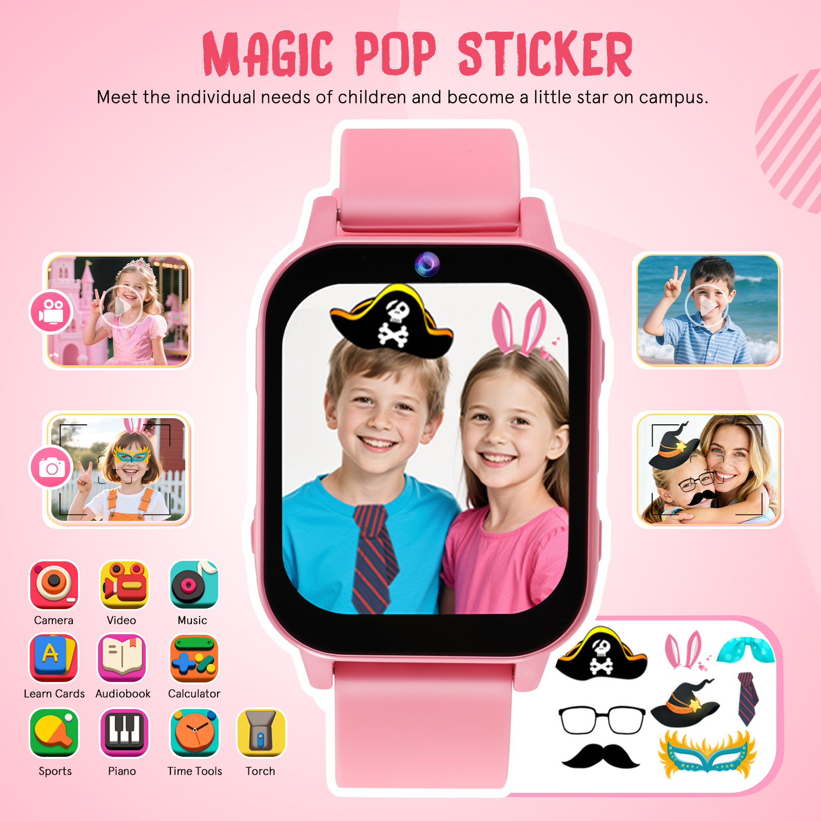 Reloj Digital para Niños con J - Smartwatch Watches For Kids reseña y precio