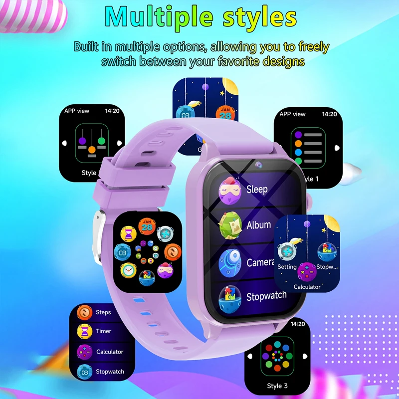 Reloj inteligente con linterna - Smartwatch Watches For Kids reseña y precio
