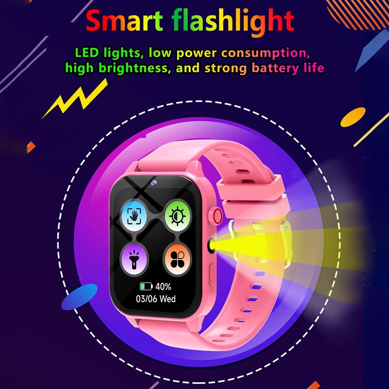 Reloj inteligente con linterna - Smartwatch Watches For Kids reseña y precio