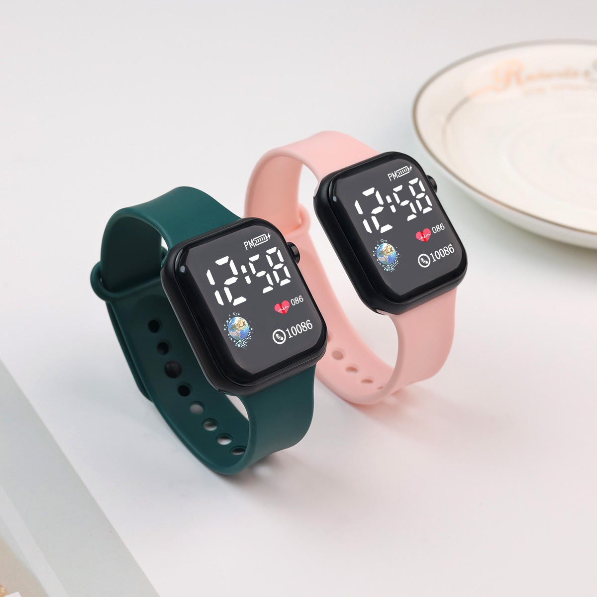 Nuevo Reloj Digital LED para n - Smartwatch Watches For Girls reseña y precio