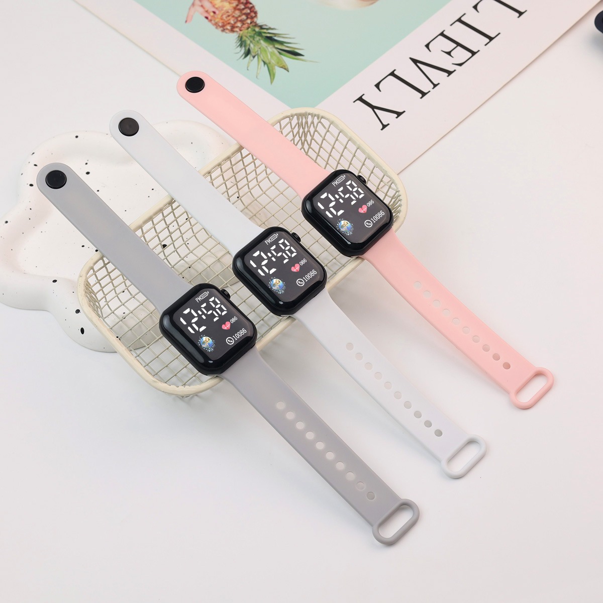 Nuevo Reloj Digital LED para n - Smartwatch Watches For Girls reseña y precio