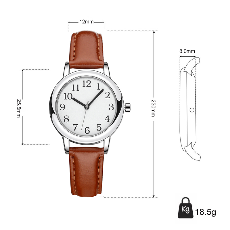 Reloj de mujer personalizado d - Leather Watch Strap reseña y precio