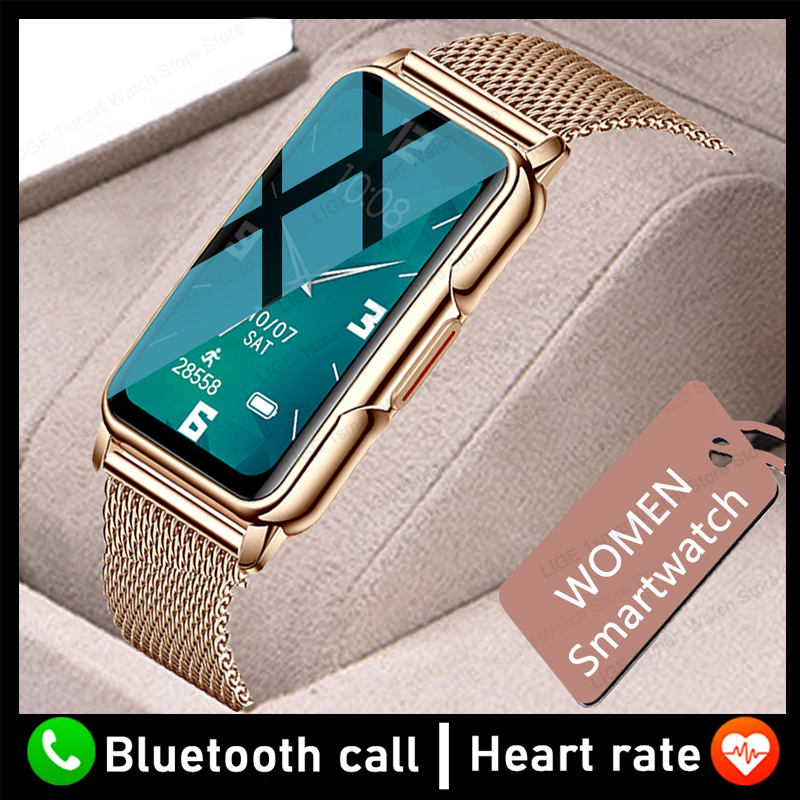 LIGE-reloj inteligente deporti - Smartwatch Branded Watches For Women reseña y precio