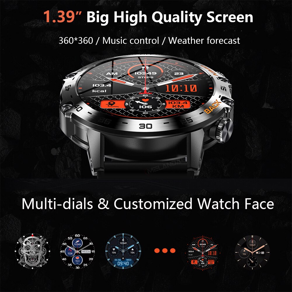 Reloj inteligente de lujo para - Smartwatch Health Watches reseña y precio