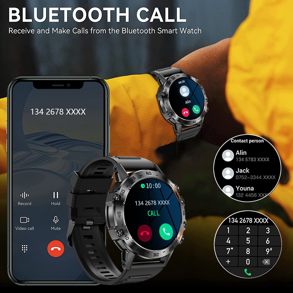 Reloj inteligente de lujo para - Smartwatch Health Watches reseña y precio