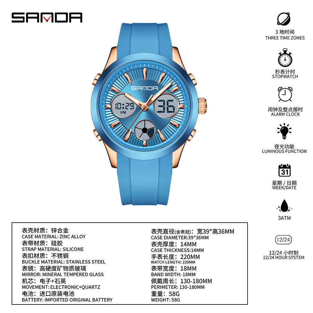 Reloj Electrónico SANDA Lumino - Smartwatch Watches For Girls reseña y precio