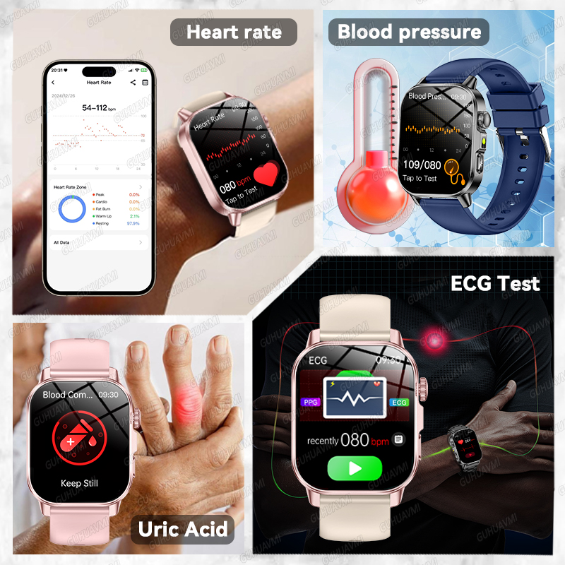 GUHUAVMI 2026 Nuevo Reloj Inte - Smartwatch Health Watches reseña y precio