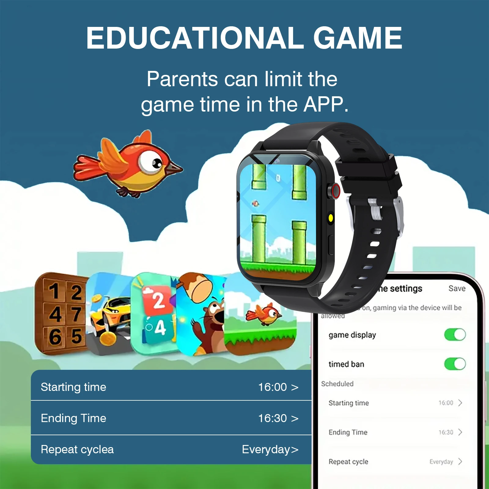 Reloj inteligente para niños,  - Smartwatch Watches For Girls reseña y precio