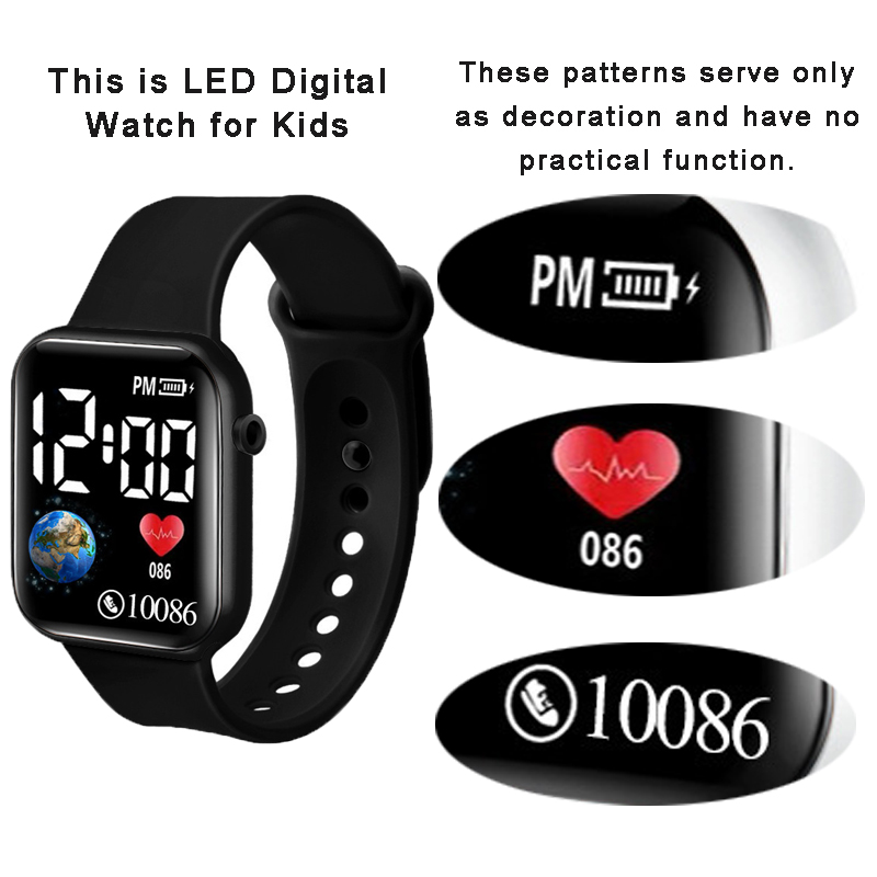 Relojes YIKAZE para niños, rel - Smartwatch Watches For Girls reseña y precio