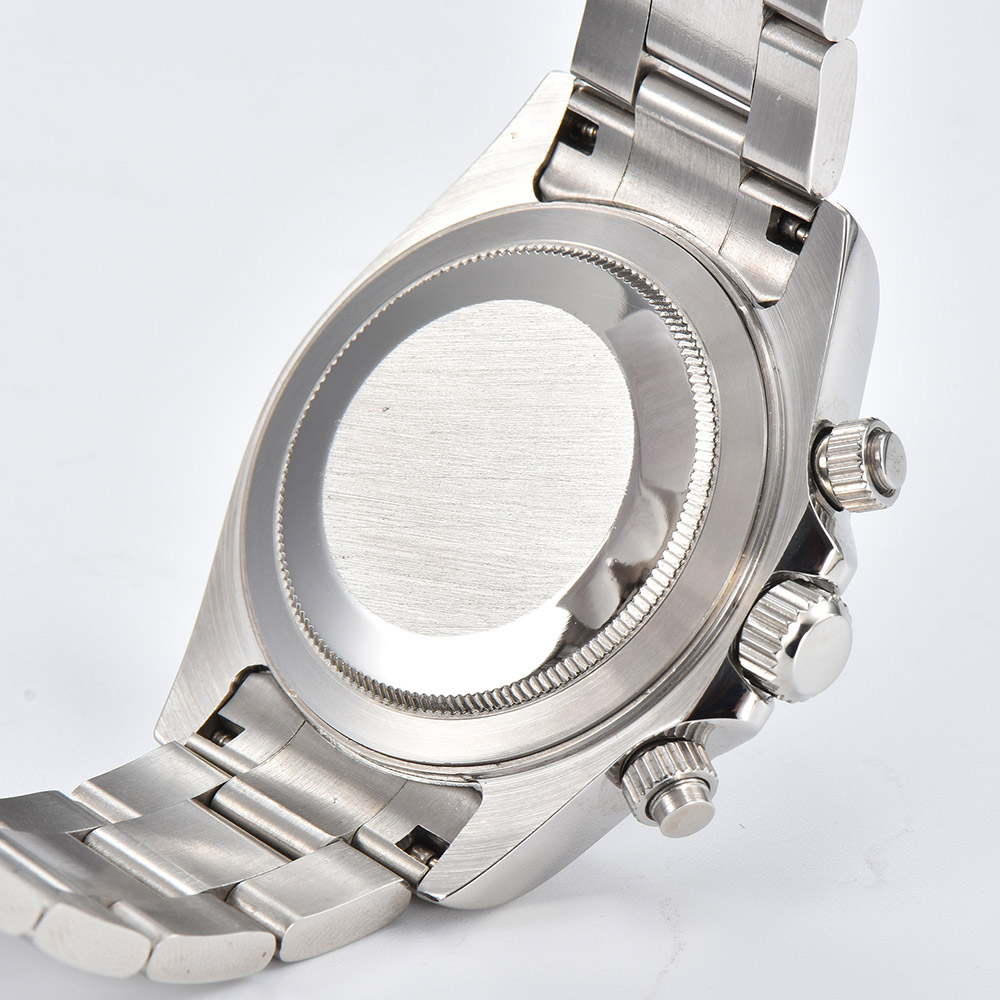 Relojes de lujo VK63 con crist - Leather Watch Strap reseña y precio
