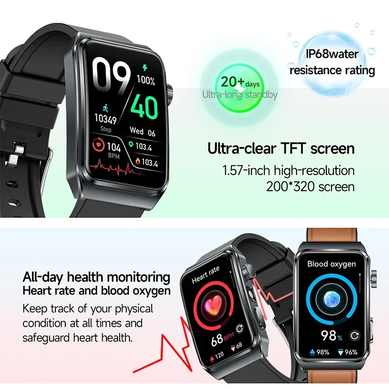 Reloj Inteligente 2026 con Aná - Smartwatch Health Watches reseña y precio